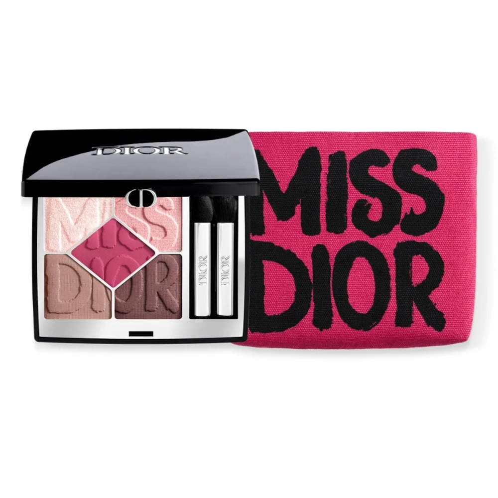 Dior Limited Edition Eyeshadow Palette Hot & Baby Pink, Brown Shimmers Mattes